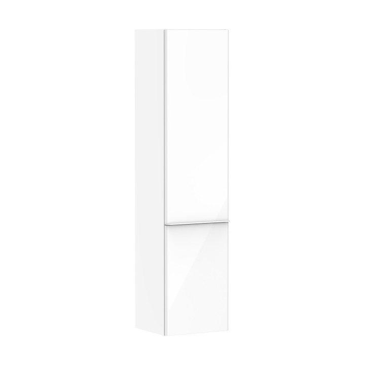 Hansgrohe Xelu Q Szafka boczna wysoka 400/350, drzwi prawe, Biały