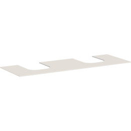 Hansgrohe Xevolos E Blat 1570/550 z wycięciami pod 2 umywalki