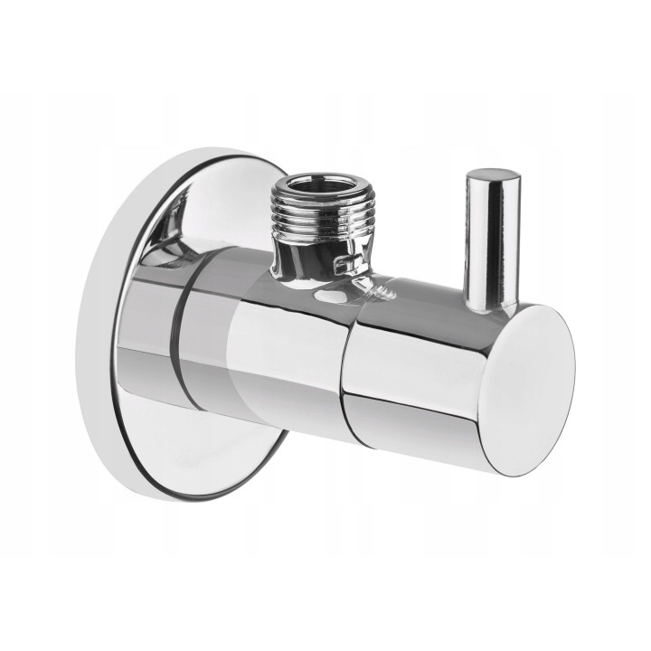 Zawór kątowy z głowicą ceramiczną 1/2" - 1/2" chrom VFA B63R