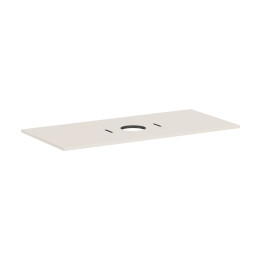 Hansgrohe Xilesa E Blat 1180/550 z wycięciem na środku pod