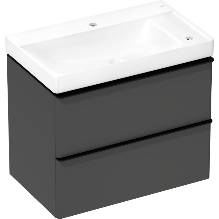 Hansgrohe Xelu Q Zestaw umywalka wisząca z półką po prawej