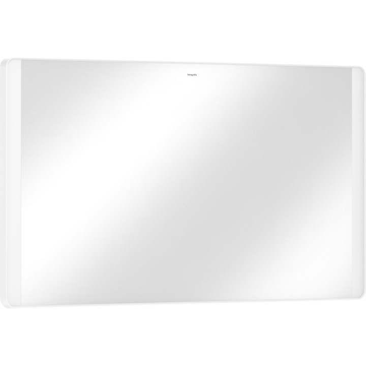 HG Xarita Lite Q Lustro z bocznym oświetleniem LED 1200/30, włącznik ścienny, Biały Matowy