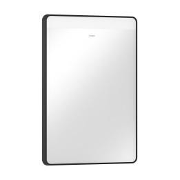 HG Xarita Lite Q Lustro z górnym oświetleniem LED 500/30, czujnik IR, Czarny Matowy