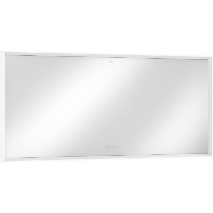 HG Xarita E Lustro z oświetleniem LED 1600/50, pojemnościowy sensor dotykowy, Biały Matowy