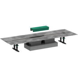 Hansgrohe uBox universal Kompletny zestaw do odpływów liniowych