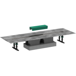 Hansgrohe uBox universal Kompletny zestaw do odpływów liniowych