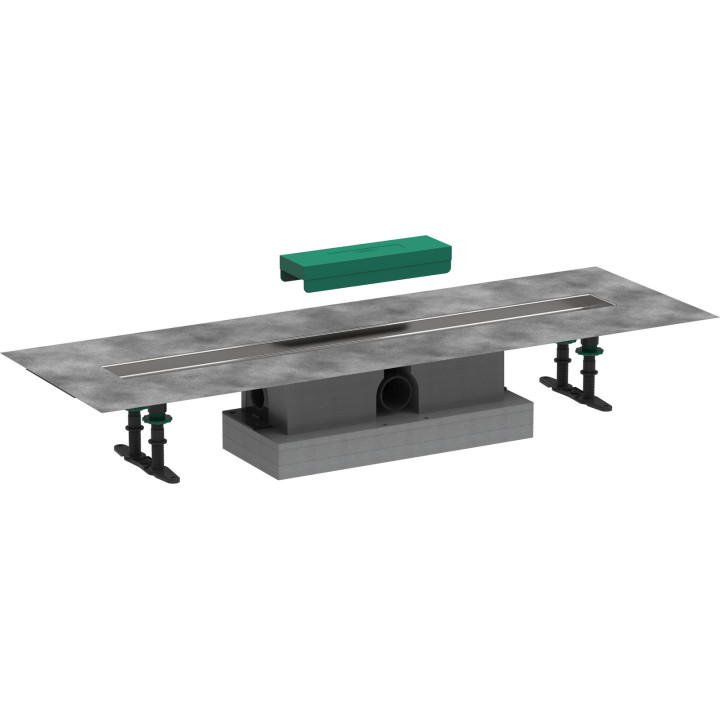 Hansgrohe uBox universal Kompletny zestaw do odpływów liniowych