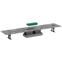 Hansgrohe uBox universal Kompletny zestaw do odpływów liniowych 1200, standardowy