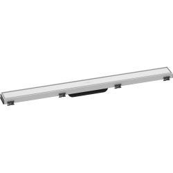 Hansgrohe RainDrain Match Element zewnętrzny odpływu liniowego 800 ze stelażem o regulowanej wysokości, Biały Matowy