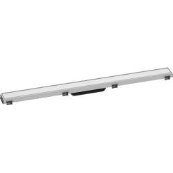 Hansgrohe RainDrain Match Element zewnętrzny odpływu liniowego 900 ze stelażem o regulowanej wysokości, Biały Matowy