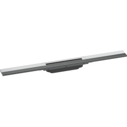 Hansgrohe RainDrain Flex Element zewnętrzny odpływu liniowego 700 z możliwością przycięcia, montaż odsunięty od ściany, Chrom