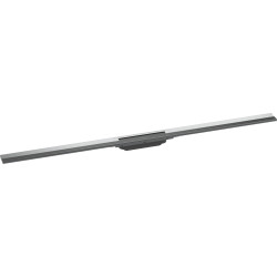 Hansgrohe RainDrain Flex Element zewnętrzny odpływu liniowego 1200 z możliwością przycięcia, montaż odsunięty od ściany, Chrom