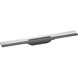 Hansgrohe RainDrain Flex Element zewnętrzny odpływu liniowego 700 z możliwością przycięcia, montaż przyścienny, Chrom
