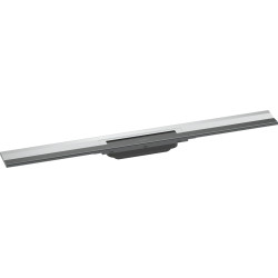 Hansgrohe RainDrain Flex Element zewnętrzny odpływu liniowego 800 z możliwością przycięcia, montaż przyścienny, Chrom