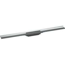 Hansgrohe RainDrain Flex Element zewnętrzny odpływu liniowego 900 z możliwością przycięcia, montaż przyścienny, Chrom