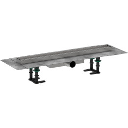 Hansgrohe RainDrain Compact Kompletny odpływ liniowy 600, ruszt