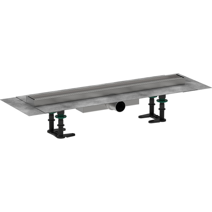 Hansgrohe RainDrain Compact Kompletny odpływ liniowy 600, ruszt