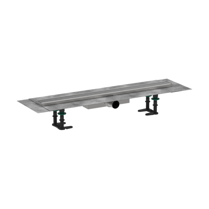 Hansgrohe RainDrain Compact Kompletny odpływ liniowy 700, ruszt