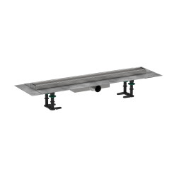Hansgrohe RainDrain Compact Kompletny odpływ liniowy 700, ruszt do wyłożenia płytkami, niski