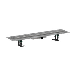 Hansgrohe RainDrain Compact Kompletny odpływ liniowy 800, ruszt