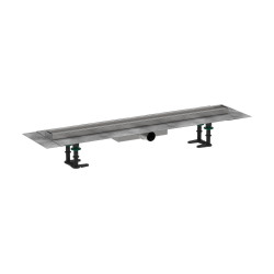 Hansgrohe RainDrain Compact Kompletny odpływ liniowy 800, ruszt do wyłożenia płytkami, niski
