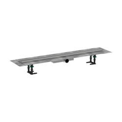 Hansgrohe RainDrain Compact Kompletny odpływ liniowy 900, ruszt ozdobny, niski, Stal Szlachetna Szczotkowana