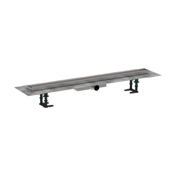 Hansgrohe RainDrain Compact Kompletny odpływ liniowy 900, ruszt