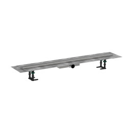 Hansgrohe RainDrain Compact Kompletny odpływ liniowy 1000, ruszt