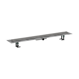 Hansgrohe RainDrain Compact Kompletny odpływ liniowy 1200, ruszt