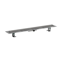 Hansgrohe RainDrain Compact Kompletny odpływ liniowy 1200, ruszt do wyłożenia płytkami, niski