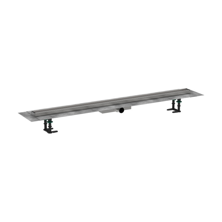 Hansgrohe RainDrain Compact Kompletny odpływ liniowy 1200, ruszt