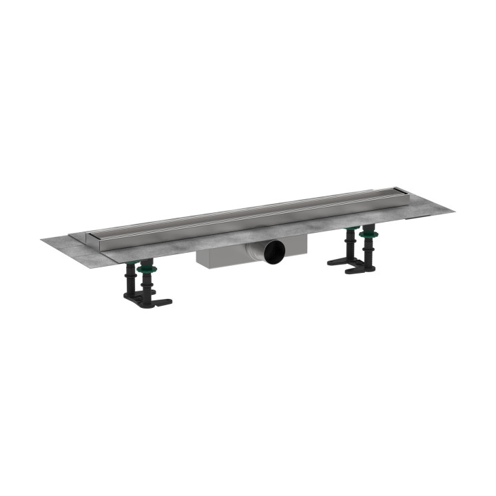 HG RainDrain Compact Kompletny odpływ liniowy 700, ruszt do wyłożenia płytkami, standardowy