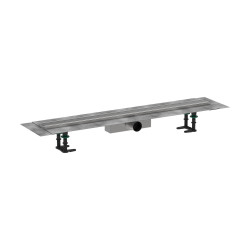 Hansgrohe RainDrain Compact Kompletny odpływ liniowy 900, ruszt ozdobny, standardowy, Stal Szlachetna Szczotkowana