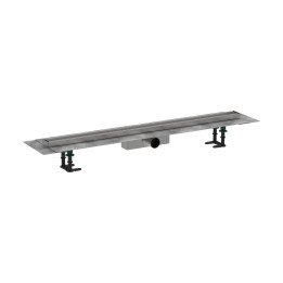 HG RainDrain Compact Kompletny odpływ liniowy 1000, ruszt do wyłożenia płytkami, standardowy