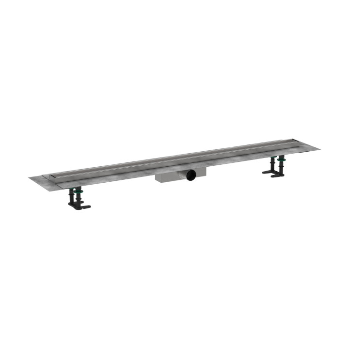 Hansgrohe RainDrain Compact Kompletny odpływ liniowy 1200, ruszt