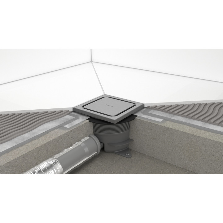 Hansgrohe RainDrain Spot Plus Kompletny odpływ punktowy 150/150 z