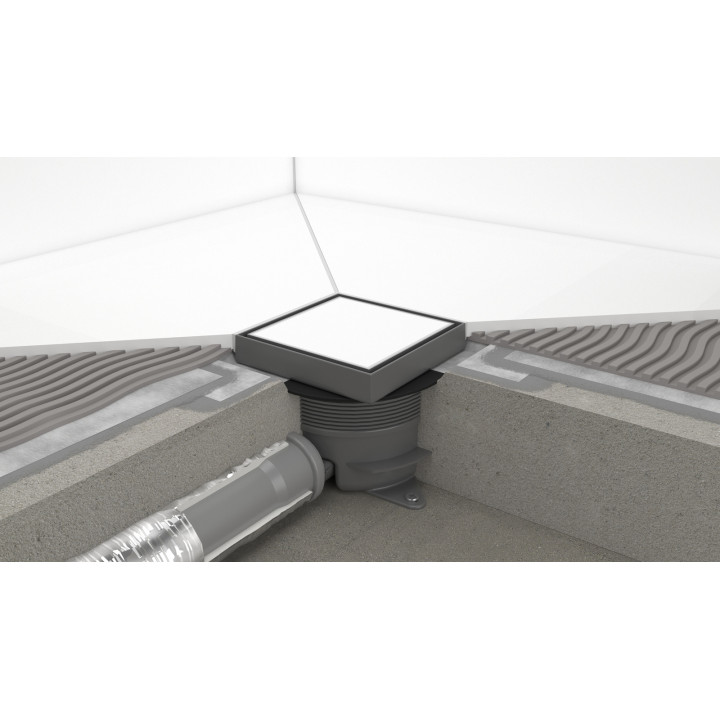 Hansgrohe RainDrain Spot Plus Kompletny odpływ punktowy 150/150 z