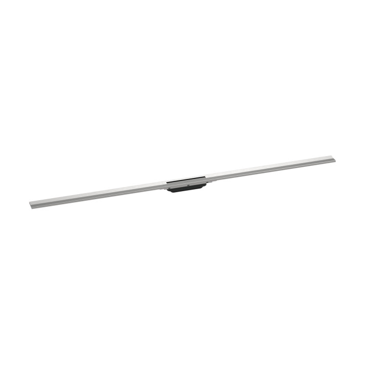 HG RainDrain Flex Element zewnętrzny odpływu liniowego 1600 z możliwością przycięcia, montaż odsunięty od ściany, Stal Szlachetn