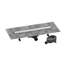 Hansgrohe RainDrain Go Kompletny odpływ liniowy 600, ruszt
