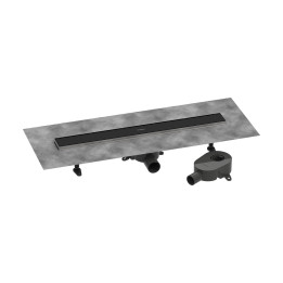 Hansgrohe RainDrain Go Kompletny odpływ liniowy 700, ruszt