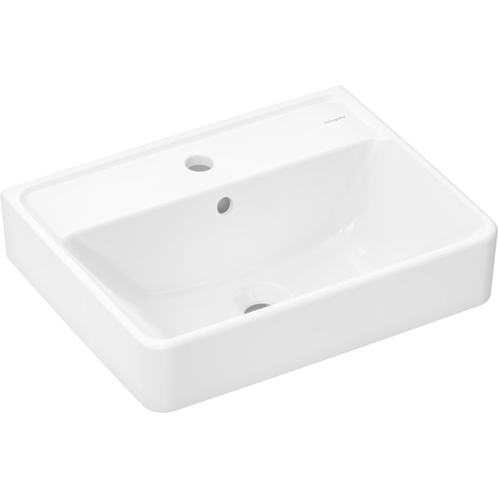 Hansgrohe Xanuia Q Mała umywalka wisząca 500/390 z otworem na