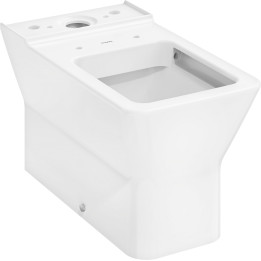 HG EluPura Original Q Miska kompaktowa WC 640, przyścienna, odpływ poziomy/pionowy, AquaChannel Flush, Biały