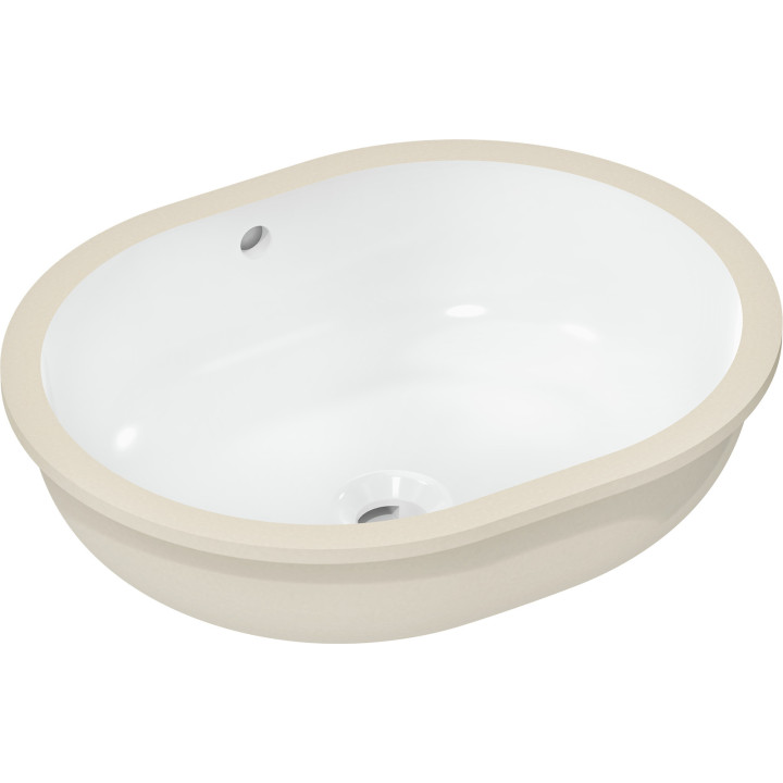 Hansgrohe Xuniva U Umywalka podblatowa 450/350 bez otworu na