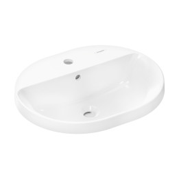 Hansgrohe Xuniva U Umywalka wpuszczana w blat 550/450 z otworem