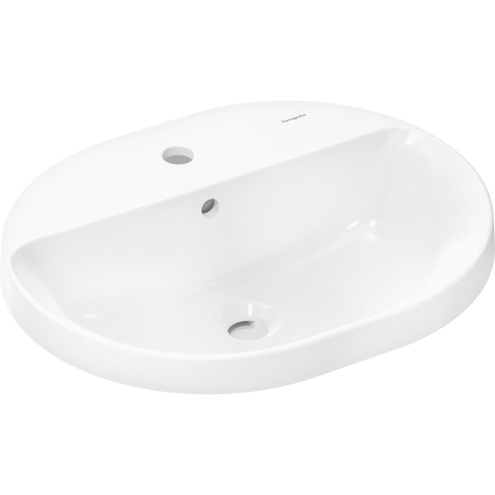 Hansgrohe Xuniva U Umywalka wpuszczana w blat 550/450 z otworem