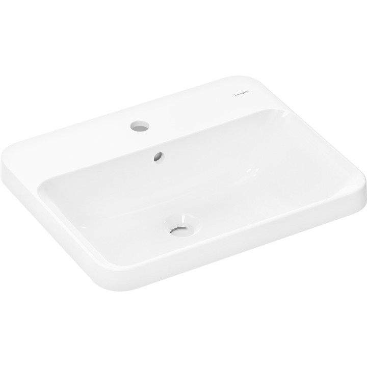 Hansgrohe Xuniva Q Umywalka wpuszczana w blat 550/450 z otworem