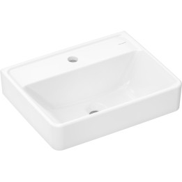 Hansgrohe Xanuia Q Mała umywalka wisząca 500/390 z otworem na