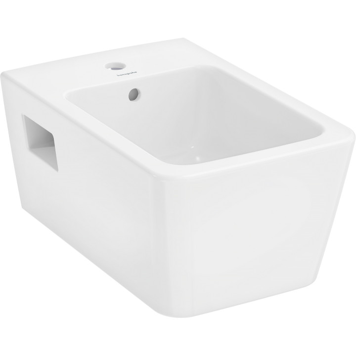 HG EluPura Original Q Bidet wiszący 540 z otworem na baterię, z przelewem, Biały