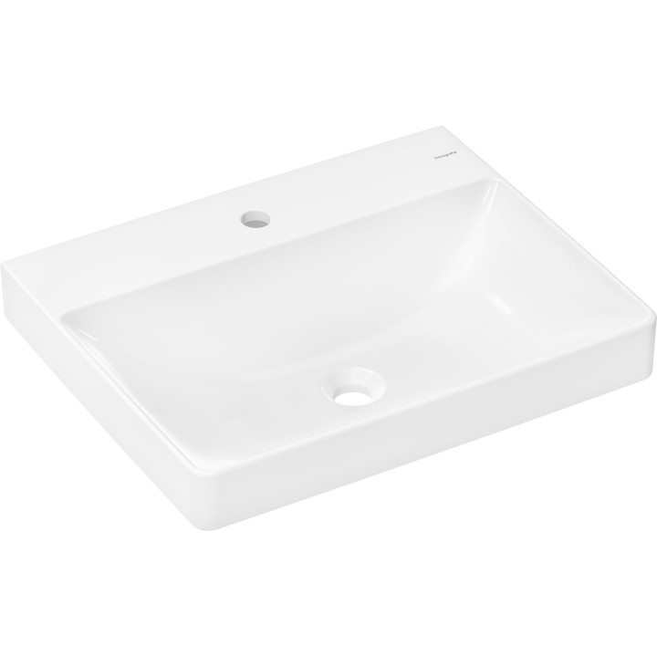 Hansgrohe Xelu Q Umywalka wisząca 600/480 z otworem na baterię