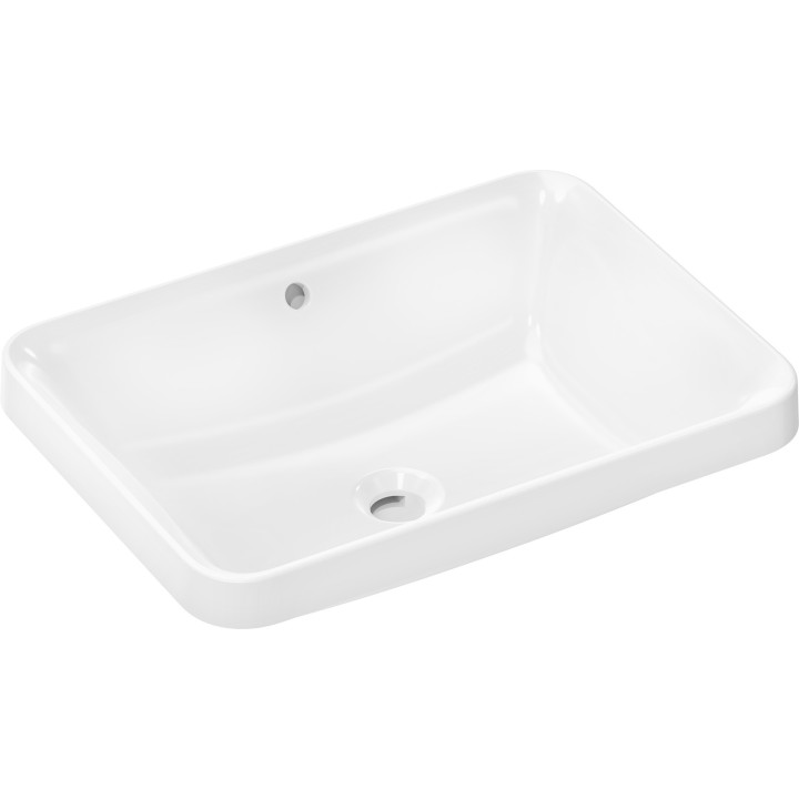 Hansgrohe Xuniva Q Umywalka wpuszczana w blat 550/400 bez otworu